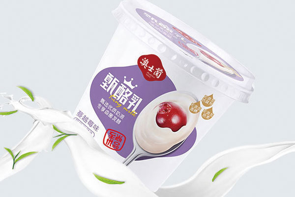 酸奶包装设计的色彩魅力