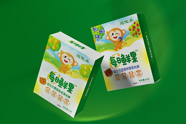 果肉棒儿童食品包装设计x世俱杯app官方